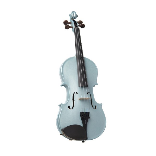 Stentor Harlequin Violin Outfit, Light Blue 3/4