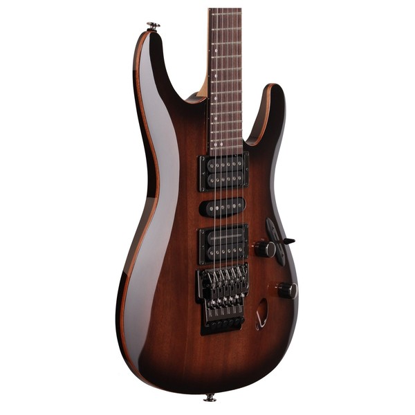 DISC Ibanez S5570 Prestige, Trans Black Sunburst at Gear4music