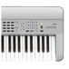 Korg Krome 61 platinum button close up