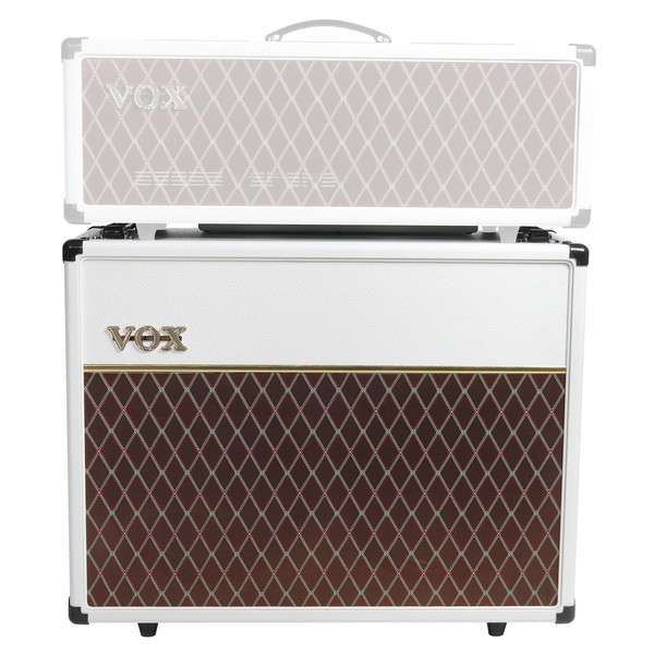 AC V212C Limited Edition Speaker Cabinet, White Bronco