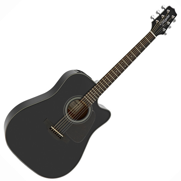 Takamine GD15CE Dreadnought Cutaway Electro Acoustic Guitar, Black