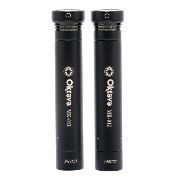 Oktava MK-12 MSP 4 Condenser Microphones, Black Matched Pair