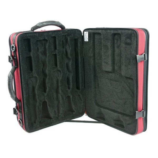 BAM Trekking Double Clarinet Case, Bordeaux