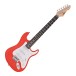 3/4 LA Electric Guitar by Gear4music, Wine Red