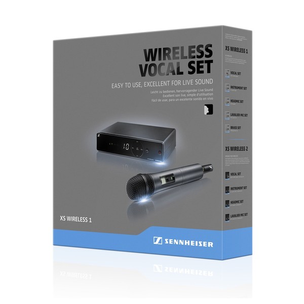  Sennheiser XSW 1-825 Wireless System with Handheld Mic, E Band