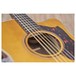 Yamaha A3R Rosewood Electro Acoustic Guitar, Tobacco Brown Sunburst back bracing