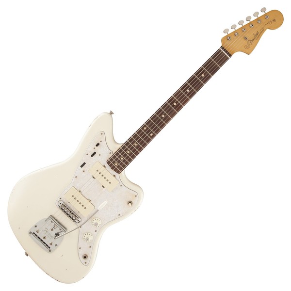 Fender Special Edition Road Worn Jazzmaster Guitar, Nitro White