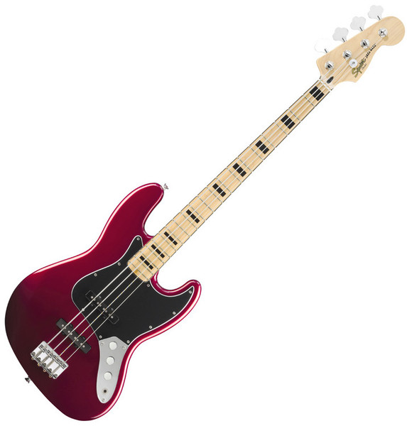 Squier by Fender Vintage Modified70s Jazz Bass, Candy Apple Red