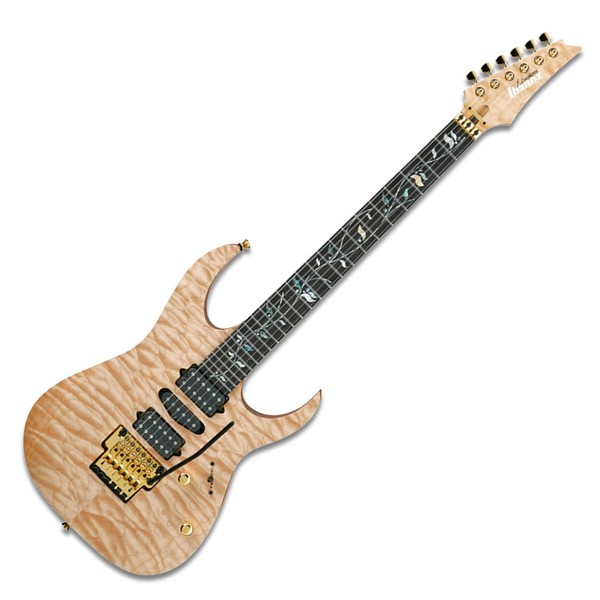 Ibanez RG 30th Anniversary J.Custom Electric Guitar, Natural Flat