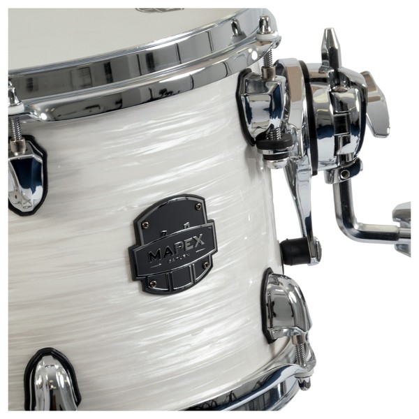 Mapex Saturn V Tour Edition Shell Pack Tom, White Pearl