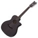 Schecter Orleans Studio 12 Sting Acoustic Guitar, See Thru Black