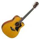 Yamaha A5M Mahogany Electro Acoustic Guitar, Vintage Natural