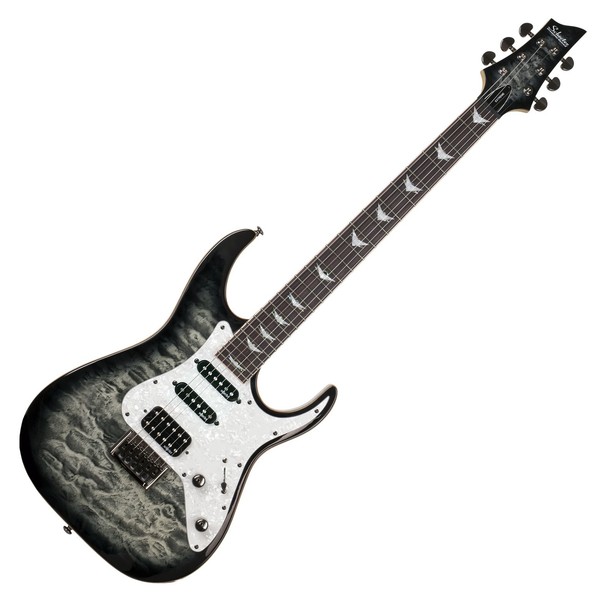 Schecter Banshee-6 Extreme Electric Guitar, Charcoal Burst