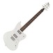 Badger Electric Guitar, All White