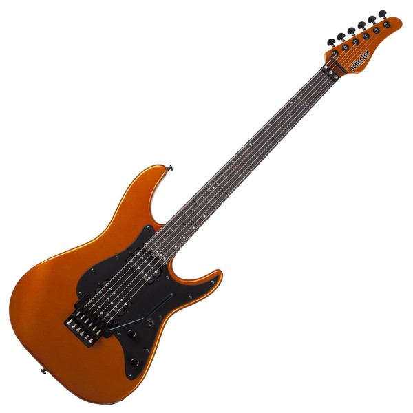 Schecter Sun Valley Super Shredder FR Electric Guitar, Lambo Orange