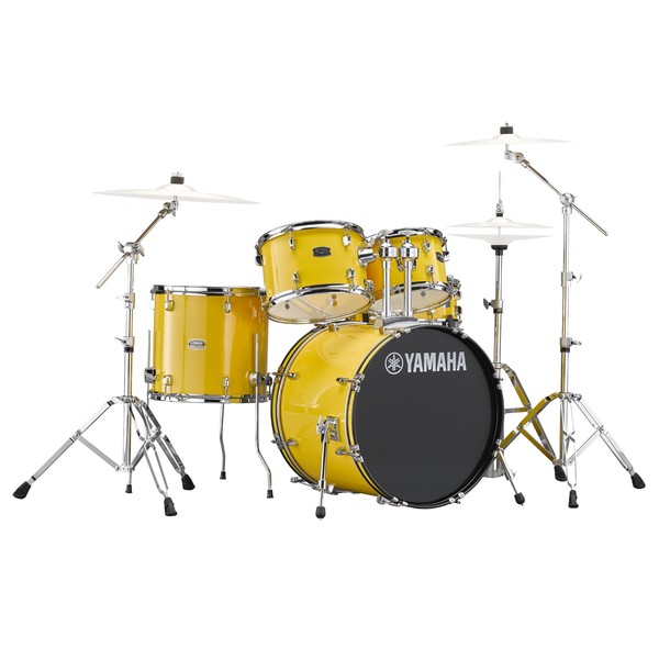 Yamaha Rydeen 20" Drum Kit w/ Hardware, Mellow Yellow
