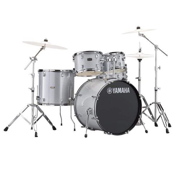 Rydeen 20" Silver Drum Kit With Hardware