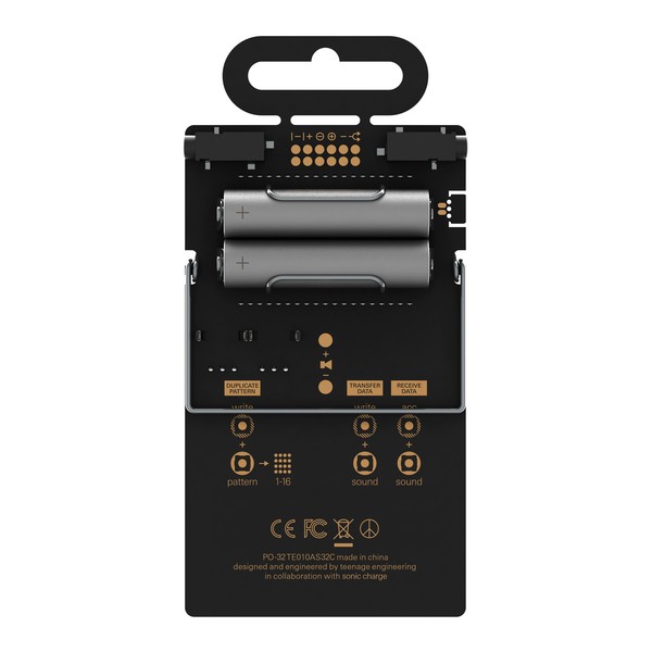 Teenage Engineering PO-32 Tonic Pocket Operator back