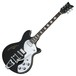 Schecter T S/H-1B Hollowbody Guitar, Black Pearl