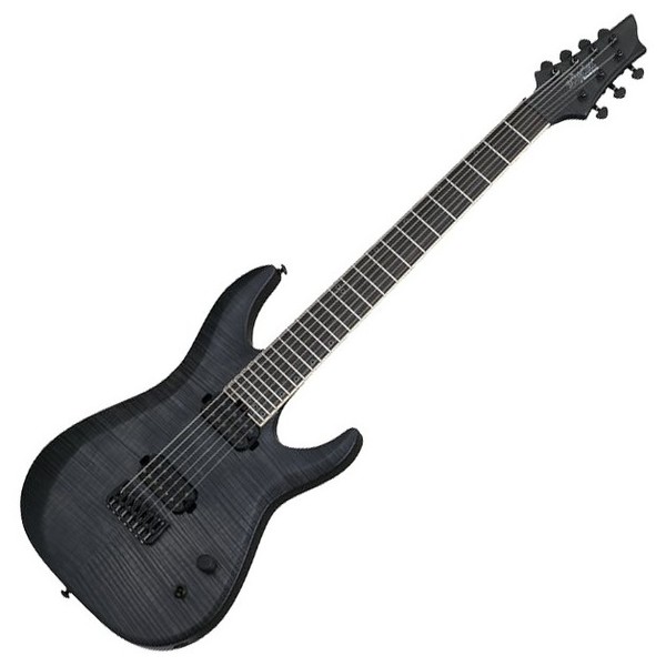 Schecter Keith Merrow KM-7 MK-II Guitar, See-Thru Black Pearl