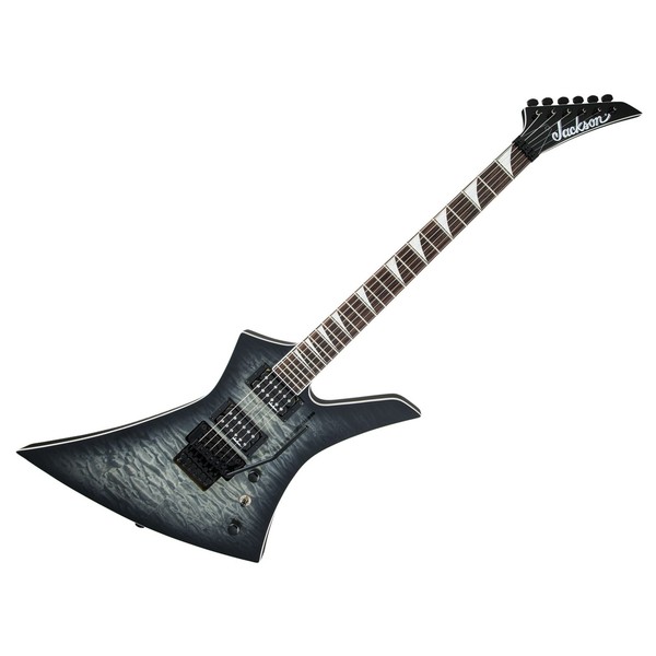 Jackson X Series Kelly KEXQ, Transparent Black Burst