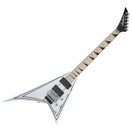 Jackson X Series Rhoads RRX24M, Snow White con dettagli neri