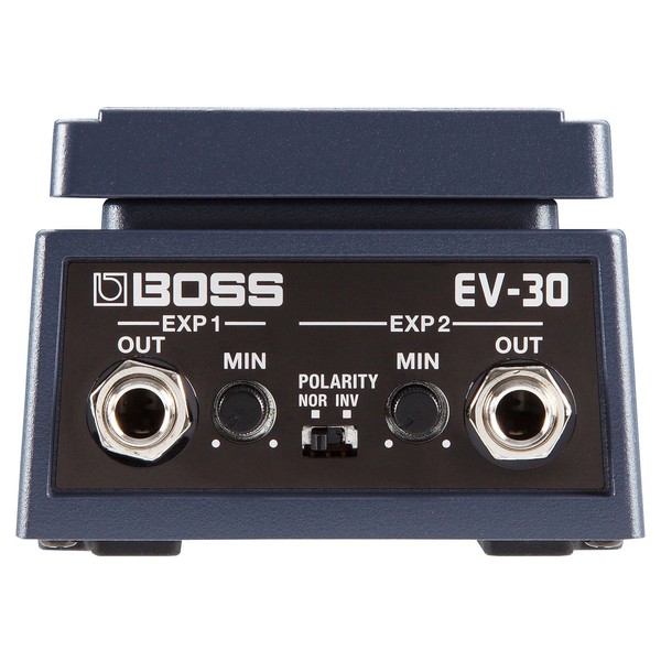 Boss Expression Control Pedal rear