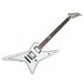 Jackson USA Signature Gus G Star, Satin White w/ Black Pinstripes