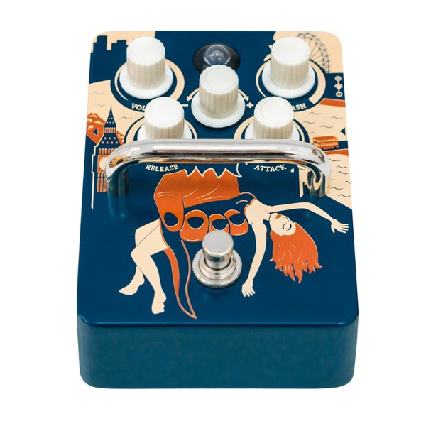 Orange Kongpressor Class A Compressor pedal Front Top View