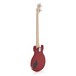 New Jersey Bass Guitar by Gear4music, Trans Red