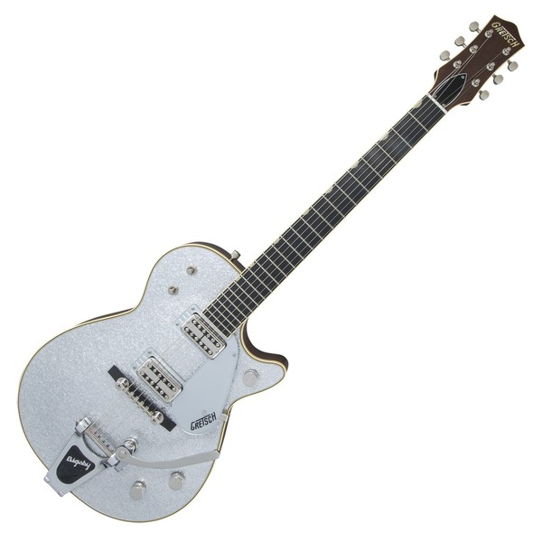 Gretsch G6128T-59 Vintage Select '59 Silver Jet with Bigsby, Silver