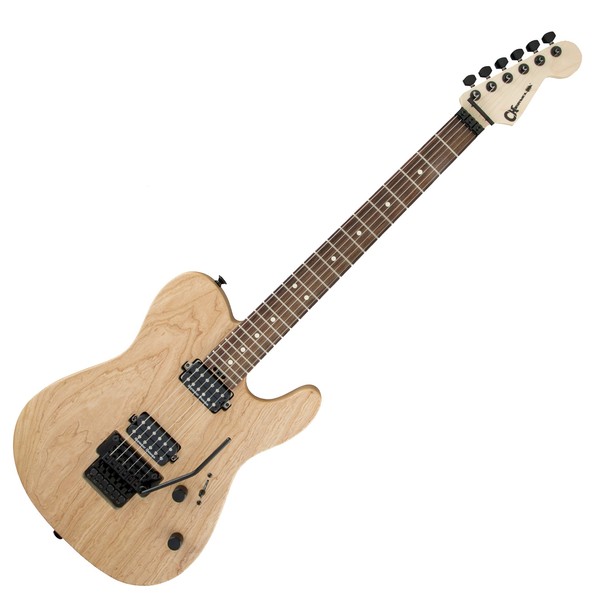 Charvel Pro-Mod San Dimas Style 2 HH FR Electric Guitar, Natural Ash