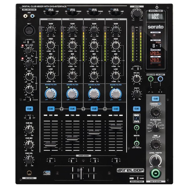 Reloop RMX-90 DVS DJ Mixer - Top