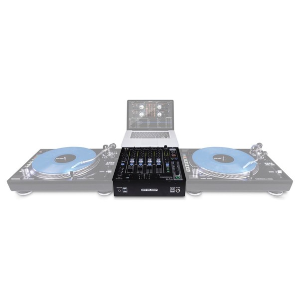 Reloop RMX-90 DVS DJ Mixer - Setup (Additional Products Not Included)