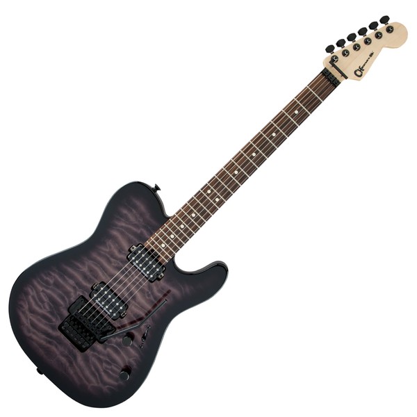 Charvel Pro-Mod San Dimas Style 2 HH FR Guitar, Trans Black Burst