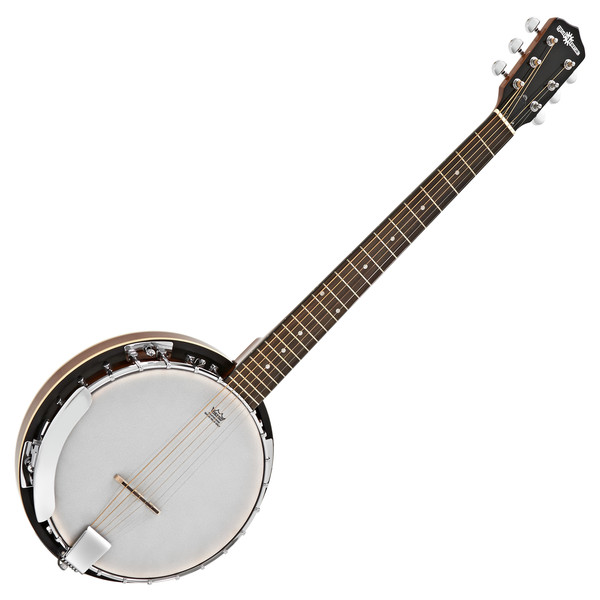 6 String Guitar Banjo by Gear4music