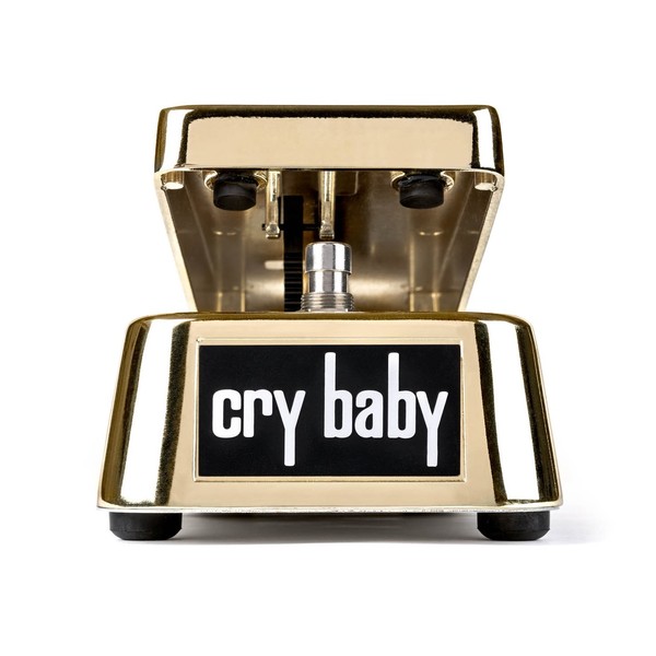 Jim Dunlop 50th Anniversary Gold Plated Cry Baby Wah Pedal