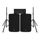 SubZero SZPA-815 300W 15" PA System with Stands