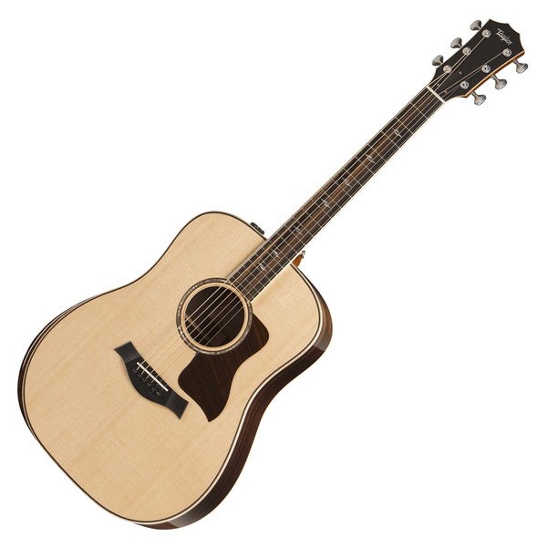 Taylor 810e DLX Electro Acoustic Guitar, Natural
