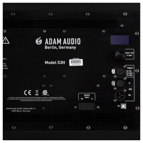 Adam S3H DSP Module - Close Up