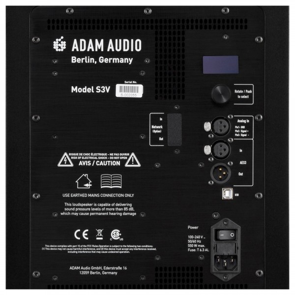 Adam S3V DSP Module - Close Up