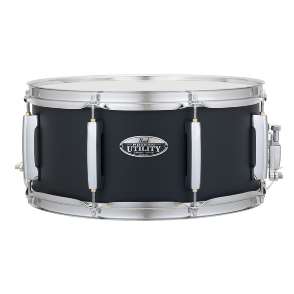 Pearl 14 x 6.5 Modern Utility Snare Drum, Matte Black