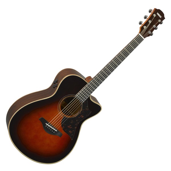 Yamaha AC3R Rosewood Electro Acoustic Guitar, Tobacco Brown Sunburst front main
