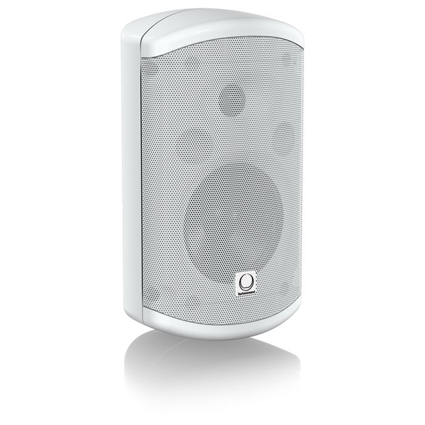 Turbosound IMPACT TCI52-TR-WH 2 Way 5" Full Range Loudspeaker, White - Angled