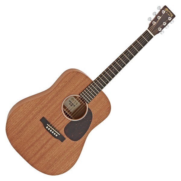 Martin Dreadnought Jr. 2E Acoustic Guitar, Sapele