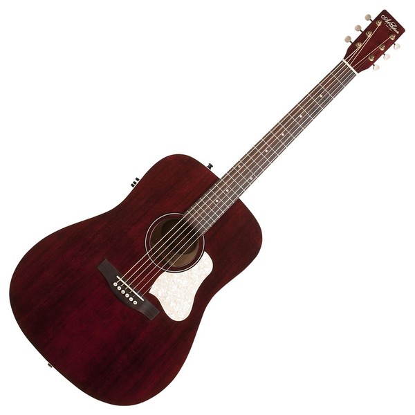 Art & Lutherie Americana Electro Acoustic Guitar, Tennessee Red