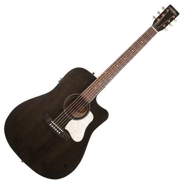 Art & Lutherie Americana Cutaway Electro acoustic Guitar, Faded Black