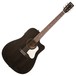 Art & Lutherie Americana Cutaway Electro acoustic Guitar, Faded Black