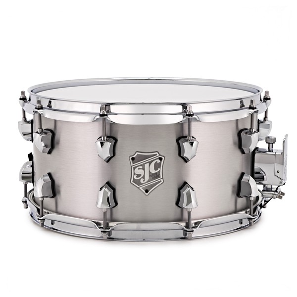 SJC Drums 14'' x 7'' Titan Snare Drum, Brushed Aluminium