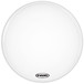 Evans EQ3 Resonant Coated White Bass Drum Head, No Port, 22 Inch 